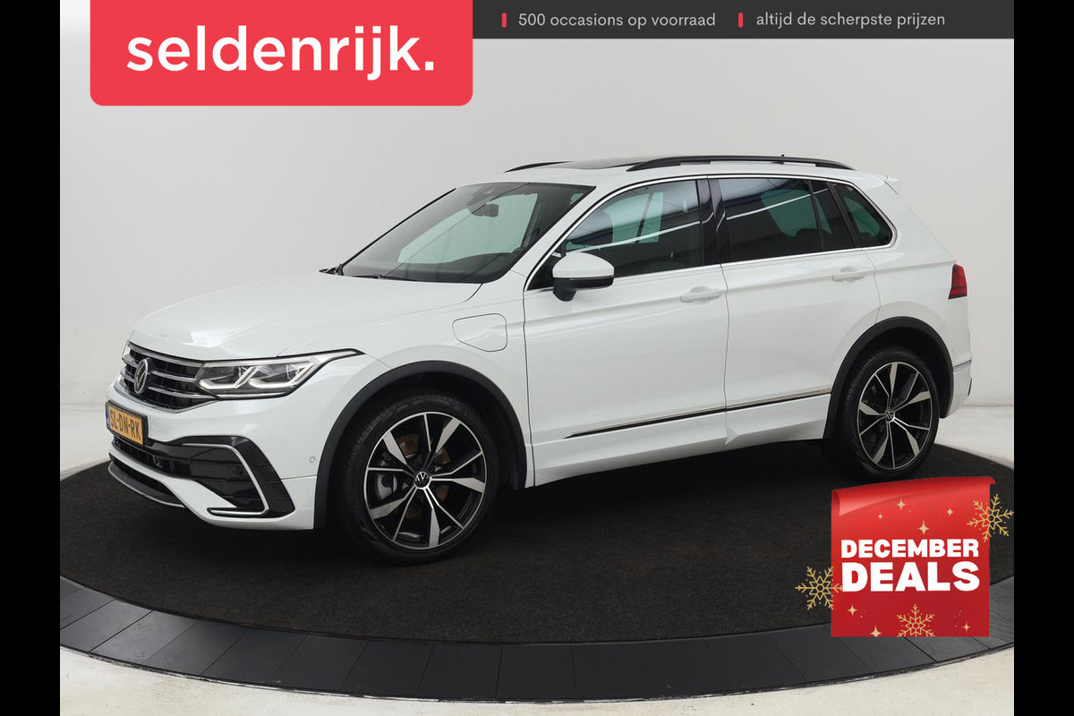 Volkswagen Tiguan 1.4 eHybrid R Line | Panoramadak | Trekhaak | Stoelverwarming | Camera | 20'' | Park Assist | Carplay | Matrix LED | Stuurverwarming | Adaptive cruise | Navigatie | PHEV | Plug In