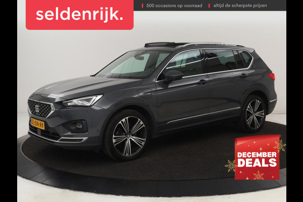 Seat Tarraco 1.4 TSI e-Hybrid PHEV Xcellence | Panoramadak | 360 Camera | Stoelverwarming | Carplay | Alcantara | Adaptive cruise | Achterbankverwarming | Navigatie | Park Assist | Plug In