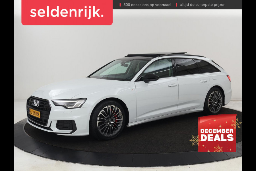Audi A6 55 TFSI e quattro Competition | Panoramadak | Trekhaak | Leder | Stoelverwarming | Memory | Adaptive cruise | Carplay | Sfeerverlichting | Navigatie | Virtual Cockpit | Matrix LED | PHEV | Plug In