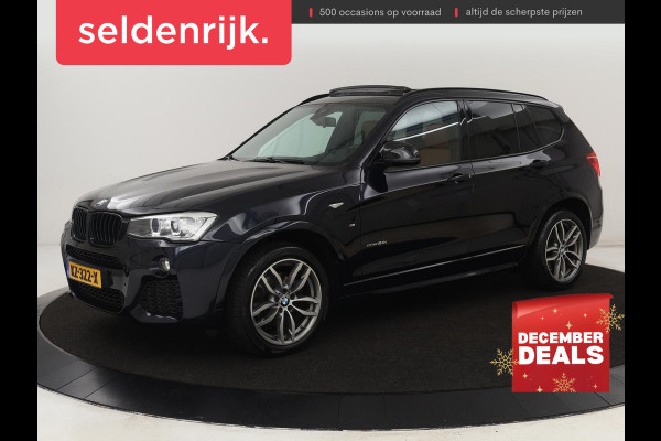 BMW X3 sDrive20i High Executive | M Sport | Panoramadak | Carplay | Trekhaak | Leder | Sportstoelen | Camera | Stoelverwarming | Xenon | Navigatie | 19'' lichtmetalen velgen