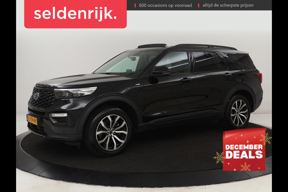 Ford Explorer 3.0 V6 EcoBoost PHEV ST-Line 3.0 V6 EcoBoost PHEV ST-Line 7-persoons | Panoramadak | Stoelventilatie | Leder | Trekhaak | Adaptive cruise | 360 Camera | Carplay | B&O Sound | Navigatie | Keyless