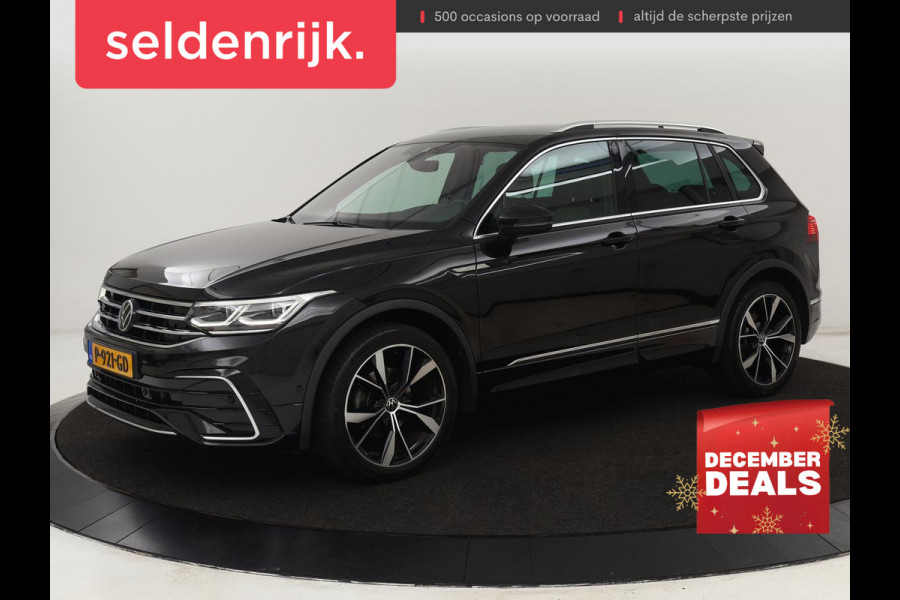Volkswagen Tiguan 1.5 TSI R-Line | Trekhaak | Stoelverwarming | Carplay | Stuurverwarming | Adapive cruise | IQ LED | Sfeerverlichting | Keyless | 20'' | Virtual Cockpit | Climate control | Navigatie | Parkeerhulp