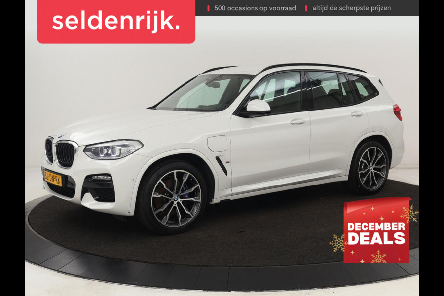BMW X3 xDrive30e M Sport | 360 Camera | Harman/Kardon | Stoelverwarming | 20'' | Sportstoelen | Sfeerverlichting | Half leder | Navigatie | Live Cockpit | Keyless | PHEV | Plug In