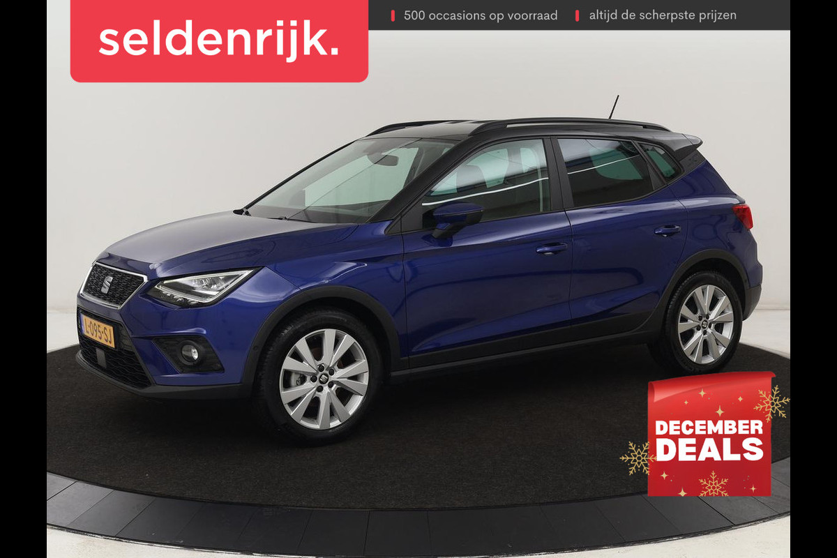 Seat Arona 1.0 TSI Style Business Intense Plus | Carplay | Camera | Adaptive cruise | Climate control | Stoelverwarming | Navigatie | Full LED | Virtual Cockpit | Getint glas