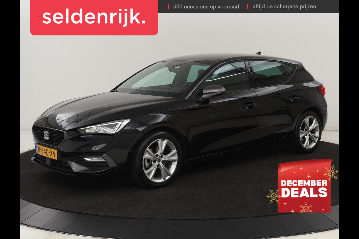 Seat Leon 1.0 TSI FR Intens | Stoel & stuurverwarming | Carplay | Camera | Adaptive cruise | Navigatie | Park Assist | Digital Cockpit | Keyless | Full LED