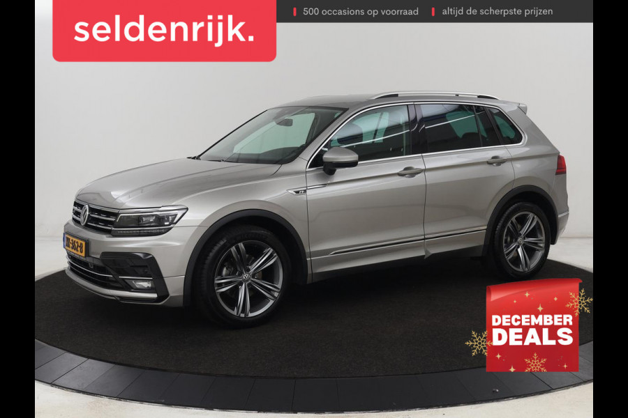 Volkswagen Tiguan 1.4 TSI R Line | Stoelverwarming | Trekhaak | Carplay | Navigatie | Virtual Cockpit | Adaptive cruise | 19'' | Parkeerhulp | Bluetooth | Adaptief LED