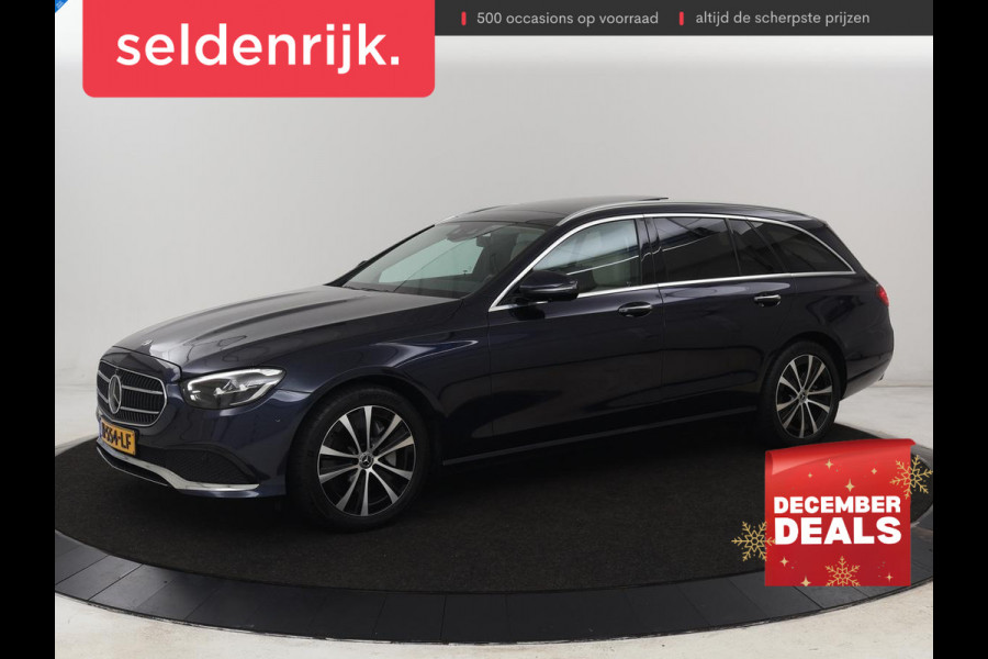Mercedes-Benz E-Klasse 300e Luxury | Panoramadak | Adaptive cruise | Leder | 360 Camera | Trekhaak | Stoelverwarming | Matrix LED | Burmester Surround | Memorypakket | Carplay | Widescreen | PHEV | Plug In