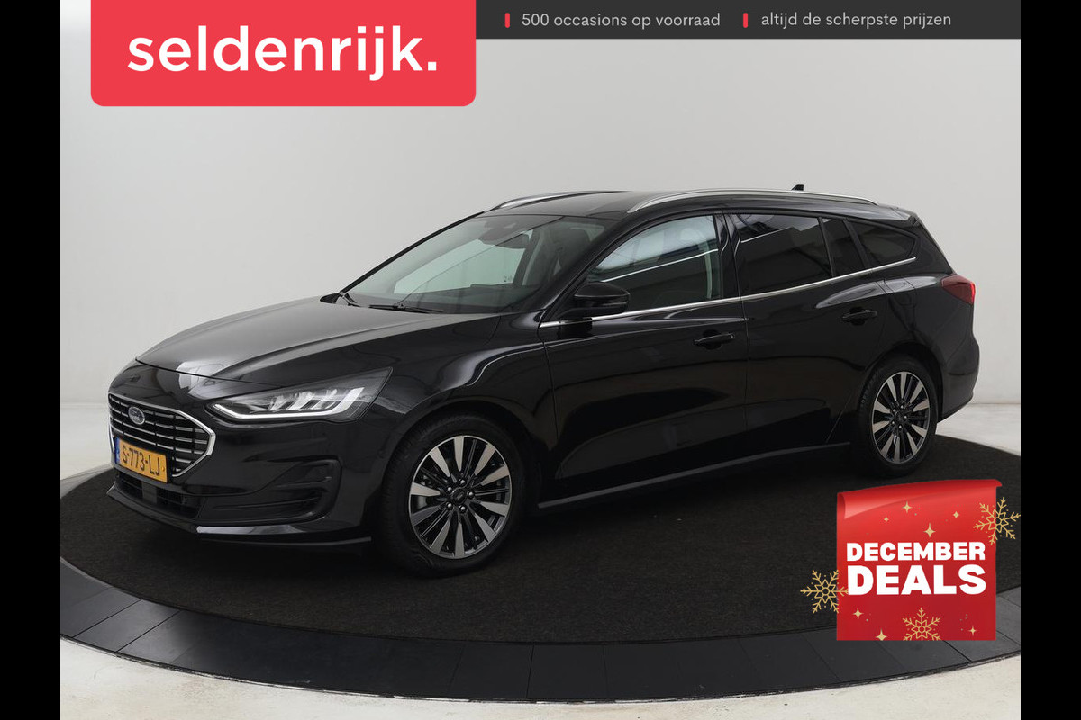 Ford Focus 1.0 EcoBoost Hybrid Titanium X | Automaat | Trekhaak | Stoelverwarming | Adaptive cruise | Camera | Carplay | Stuurverwarming | Navigatie | Full LED | Keyless