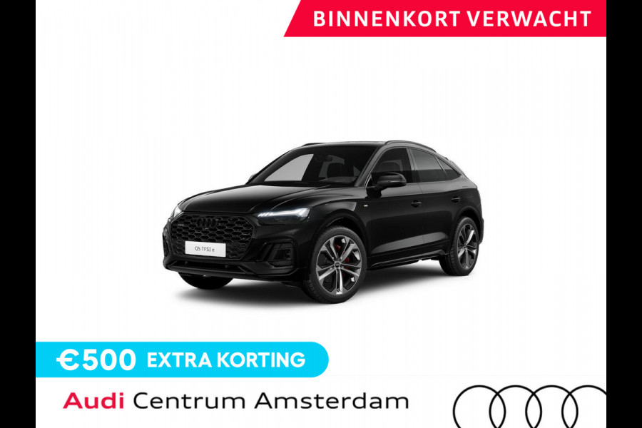 Audi Q5 Sportback 55 TFSI e S edition Competition 367pk | Komt half december binnen | Panoramdak | Head Up Display | Luchtvering | B&O Audio | Verwarmbare voorstoelen | Trekhaak
