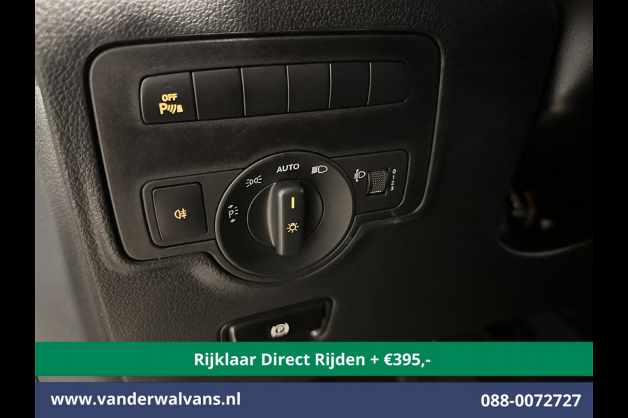 Mercedes-Benz Vito 114 CDI 136pk 9G-Tronic Automaat L3H1 Euro6 *Rijklaar direct Rijden* Airco | Camera | Apple Carplay | Android Auto Cruisecontrol, 2500kg Trekhaak, Parkeersensoren