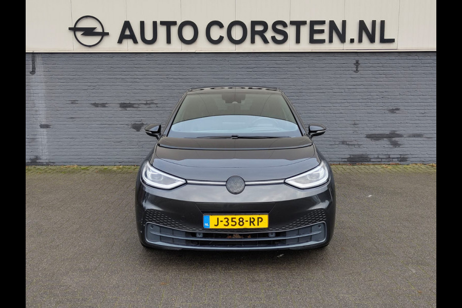Volkswagen ID.3 First Max 58kWh Ergo Active Stoelen Panoramadak Adap.Cruise Apple Carplay Android Auto Navi-Pro Ecc Stoel-Stuurverwarming Elek.Stoelen Lmv Privacy Glas Keyless Advanced Led-Achterlicht dynamisch Matrix Led Origineel Nederlandse Auto Zeer compleet Nieuwprijs €49.176,-