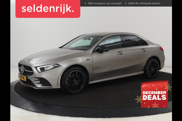 Mercedes-Benz A-Klasse 250e AMG Limited | Carplay | Stoelverwarming | Camera | Leder/Alcantara | Navigatie | Park Assist | Sfeerverlichting | Full LED | Climate control | Widescreen | Cruise control | PHEV | Plug In