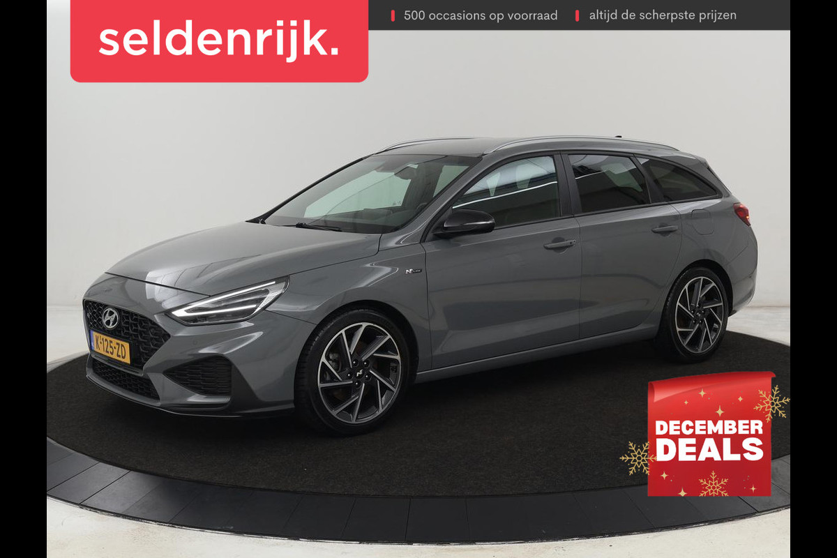 Hyundai i30 1.5 T-GDi MHEV N Line | Trekhaak | Sportstoelen | Stoelverwarming | Full LED | Carplay | Camera | Leder/Alcantara | Memory | Keyless | Climate control