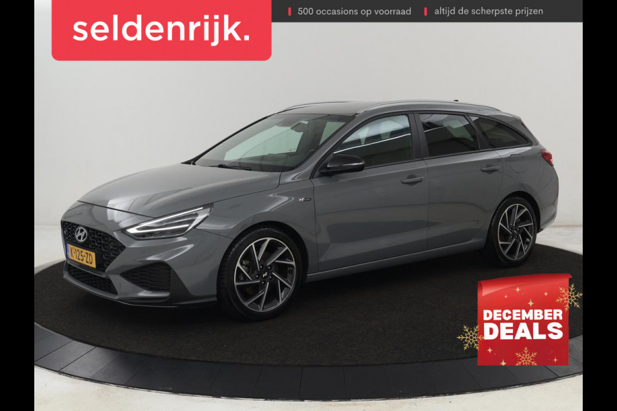 Hyundai i30 1.5 T-GDi MHEV N Line | Trekhaak | Sportstoelen | Stoelverwarming | Full LED | Carplay | Camera | Leder/Alcantara | Memory | Keyless | Climate control
