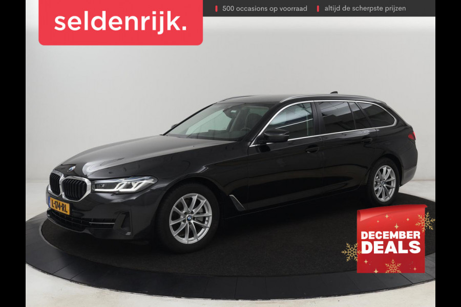 BMW 5 Serie 520i Business Edition Plus | Nappaleder | Stoelverwarming | Carplay | Laserlicht | Navigatie | Live Cockpit | Parkeerhulp | Climate control | Comfortstoelen | Cruise control | Bluetooth