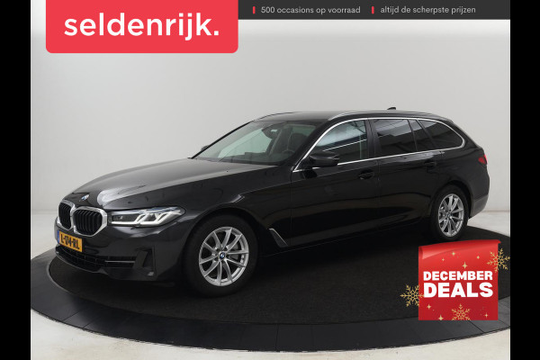 BMW 5 Serie 520i Business Edition Plus | Nappaleder | Stoelverwarming | Carplay | Laserlicht | Navigatie | Live Cockpit | Parkeerhulp | Climate control | Comfortstoelen | Cruise control | Bluetooth