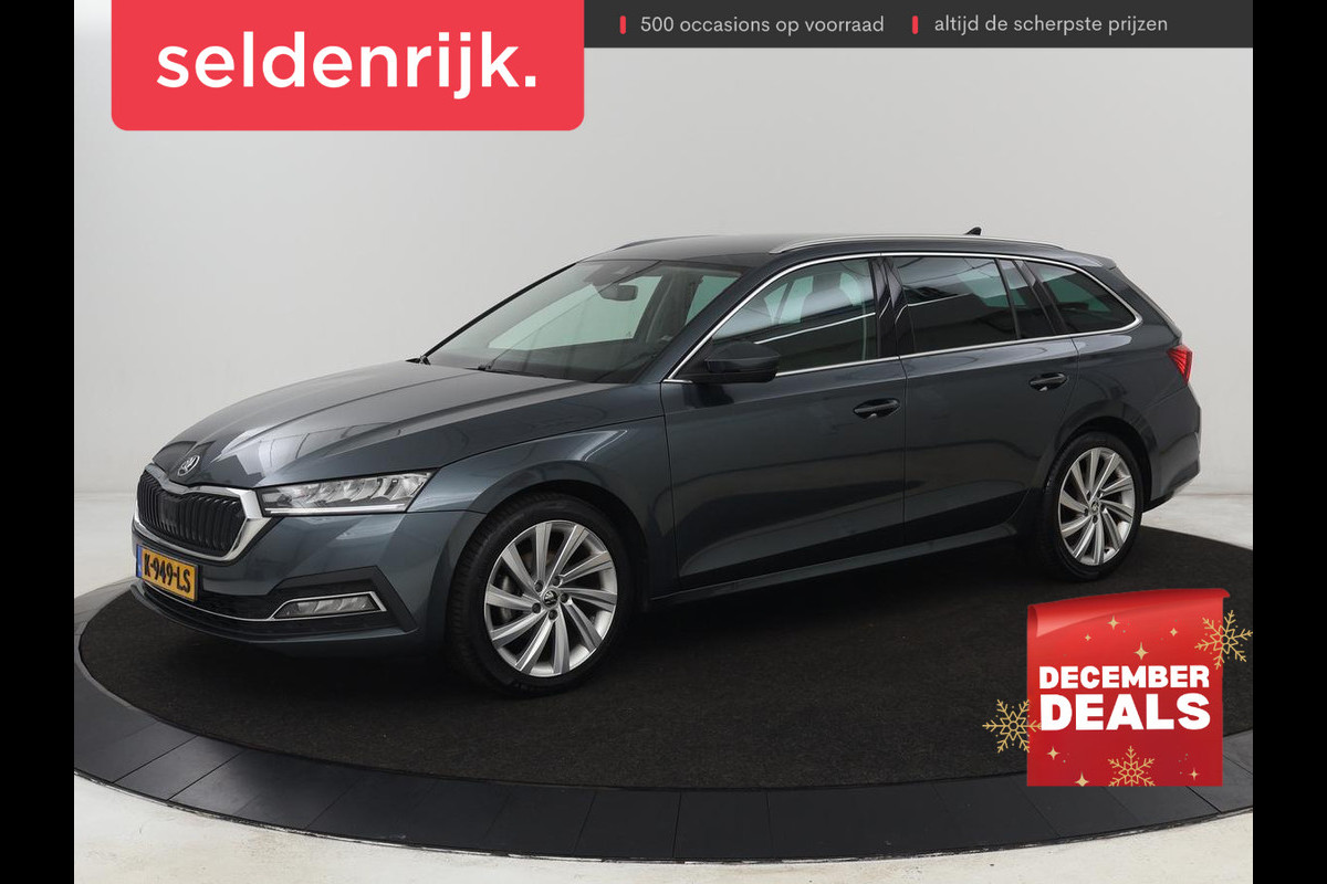 Škoda Octavia 1.0 TSI Business Edition | Carplay | Navigatie | Chroom Pakket | Parkeerhulp | Full LED | Getint glas | Climate control | Cruise control | Bluetooth | Virtual Cockpit | Keyless start | 18'' lichtmetalen velgen