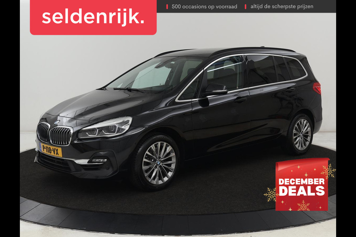 BMW 2 Serie Gran Tourer 216i Luxury Line 7-persoons | Trekhaak | Stoelverwarming | Leder | Head-Up | Camera | Navigatie | Full LED | Park Assist | Sfeerverlichting | Climate control | Getint glas