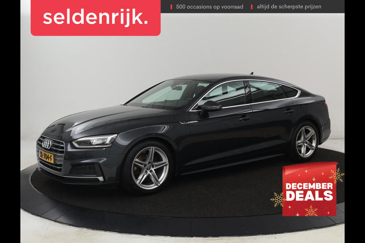 Audi A5 40 TFSI Sport S-Line edition | Carplay | Sportstoelen | Full LED | Half leder | Navigatie | Parkeerhulp | Cruise control | Bluetooth | Climate control | Sportstuur