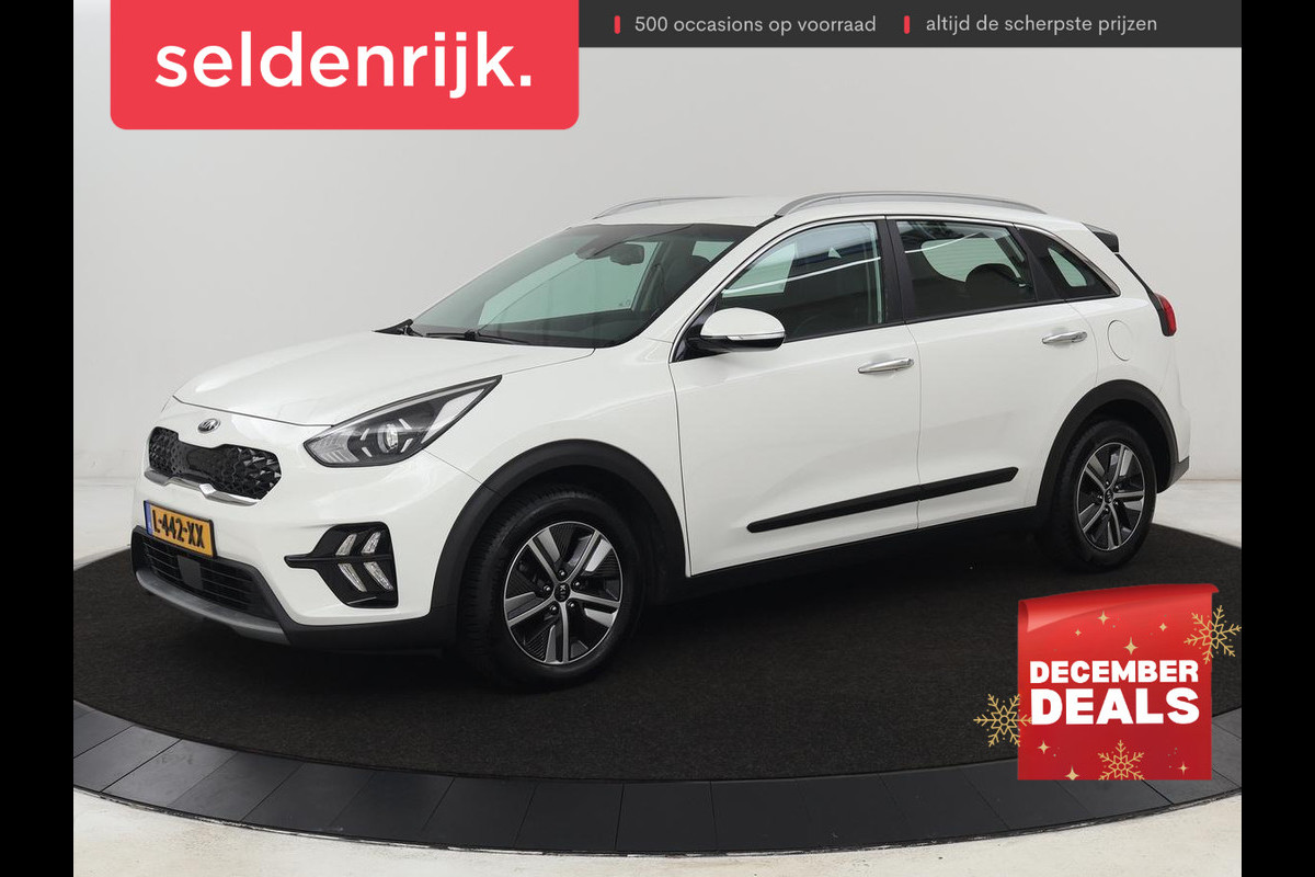 Kia Niro 1.6 GDI Hybrid DynamicLine | Adaptive cruise | cruise | Camera | Carplay | Half leder | Navigatie | DAB | Climate control | Parkeerhulp