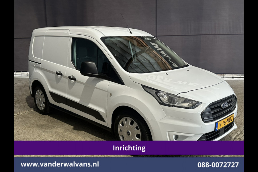 Ford Transit Connect 1.5 EcoBlue 101pk L1H1 Inrichting Euro6 Airco | 3-Zits | Camera | Navigatie | Apple Carplay | Android Auto Cruisecontrol, Parkeersensoren, Verwarmde voorruit, bijrijdersbank
