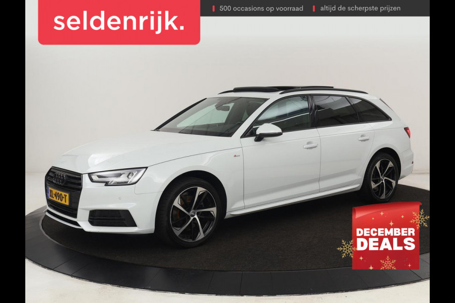 Audi A4 2.0 TFSI Sport S Line Edition | Panoramadak | Carplay | Virtual Cockpit | Sportstoelen | Half leder | Navigatie | Camera | Climate control | Parkeerhulp | Full LED
