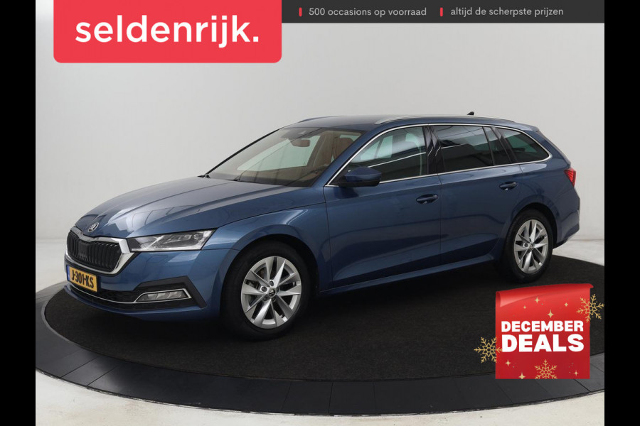 Škoda Octavia 1.5 TSI First Edition | Head-Up | Stoelverwarming | Adaptive cruise | Leder/Alcantara | Side Assist | Matrix LED | Keyless | Virtual Cockpit | Carplay | Navigatie | Park Assist