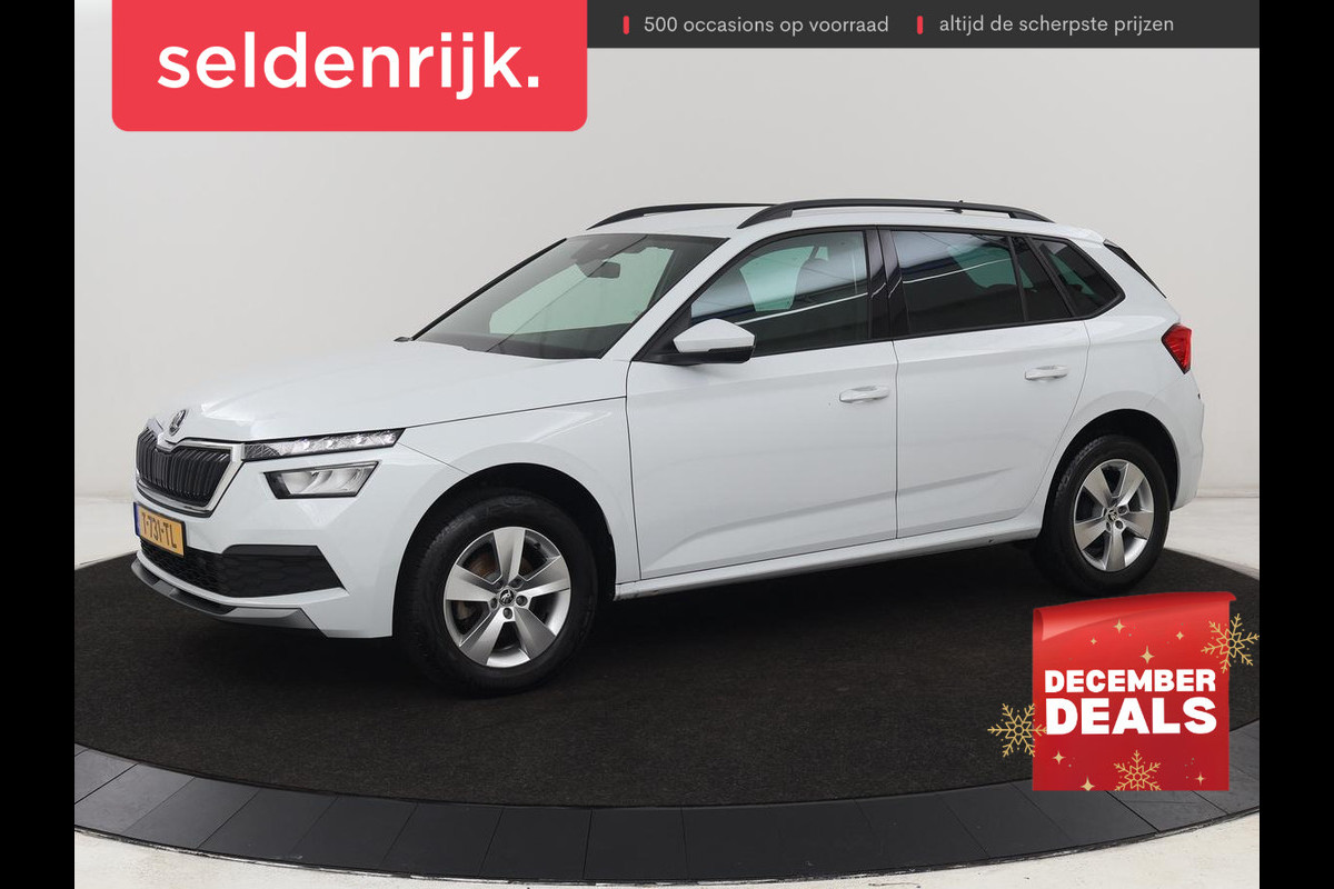 Škoda Kamiq 1.0 TSI Sport | Carplay | Climate control | Parkeerhulp | Cruise control | Full LED | DAB | Sportstoelen | Bluetooth | Sportstuur