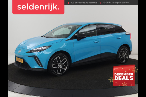 MG 4 Luxury 64 kWh | Stoel & stuurverwarming | Warmtepomp | Adaptive cruise | 360 Camera | Carplay | Keyless | Navigatie | File Assistent | Half leder