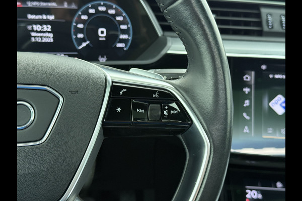 Audi e-tron 313pk Pano-dak Leer-Alcantara+elektr+Geheug. Camera Adap.Cruise Apple Carplay Android Auto Pdc Business Edition Plus SOH 90% Elek.Achterklep Lmv 21" Led Stoelverwarming Privacy Glas 50 Quattro 71kWh Origineel Nederlandse Auto 1800kg Trekvermogen Zeer Compleet!