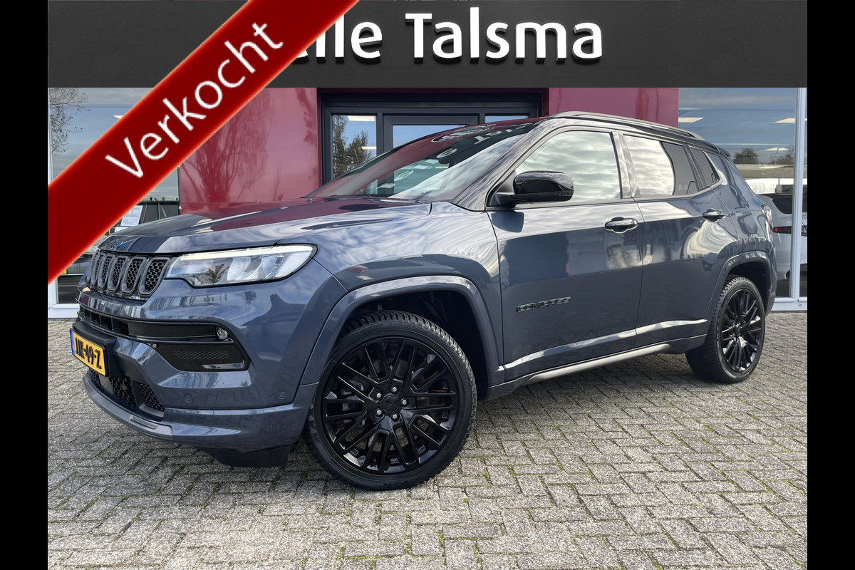 Jeep Compass 4xe 240 Plug-in Hybrid Electric S | LED | Carplay | Camera | Leer | Winterpack