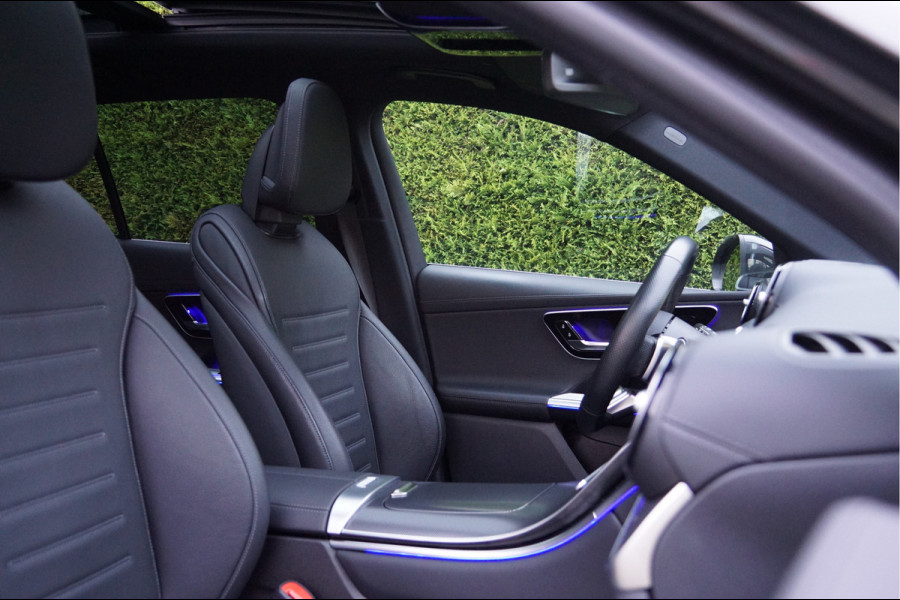 Mercedes-Benz GLC GLC 300 e 4M AMG Line | Achterasbesturing Luchtvering Burmester Trekhaak Memory Distronic
