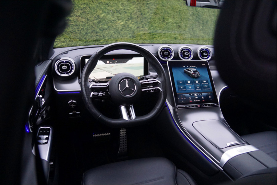 Mercedes-Benz GLC GLC 300 e 4M AMG Line | Achterasbesturing Luchtvering Burmester Trekhaak Memory Distronic