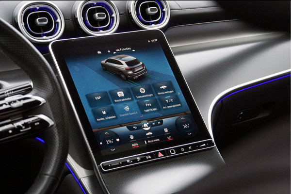 Mercedes-Benz GLC GLC 300 e 4M AMG Line | Achterasbesturing Luchtvering Burmester Trekhaak Memory Distronic