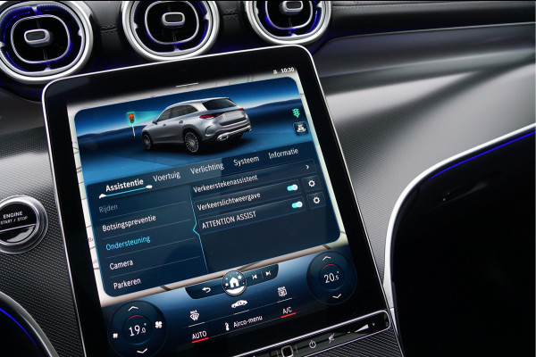 Mercedes-Benz GLC GLC 300 e 4M AMG Line | Achterasbesturing Luchtvering Burmester Trekhaak Memory Distronic