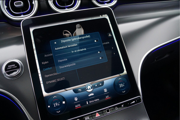 Mercedes-Benz GLC GLC 300 e 4M AMG Line | Achterasbesturing Luchtvering Burmester Trekhaak Memory Distronic