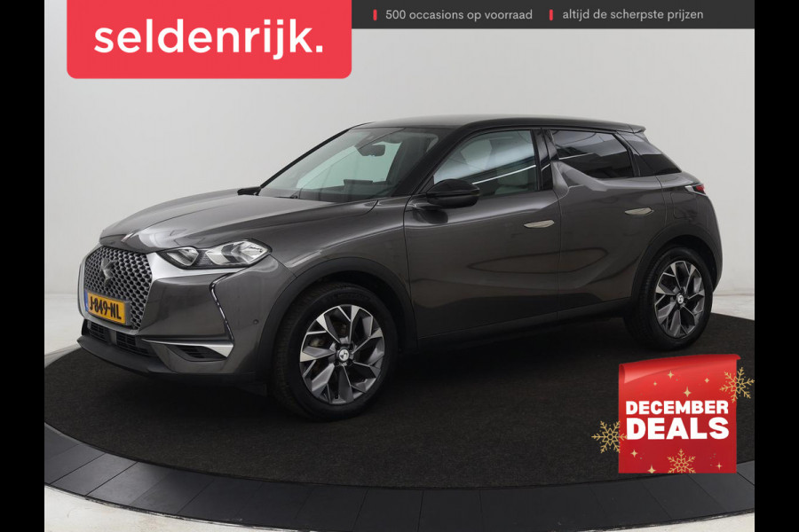DS DS 3 Crossback E-Tense Performance Line+ 50 kWh | 1e eigenaar | Adaptive cruise | Matrix LED | Alcantara | Carplay | Navigatie | DAB | Parkeerhulp | Climate control | Dodehoek detectie