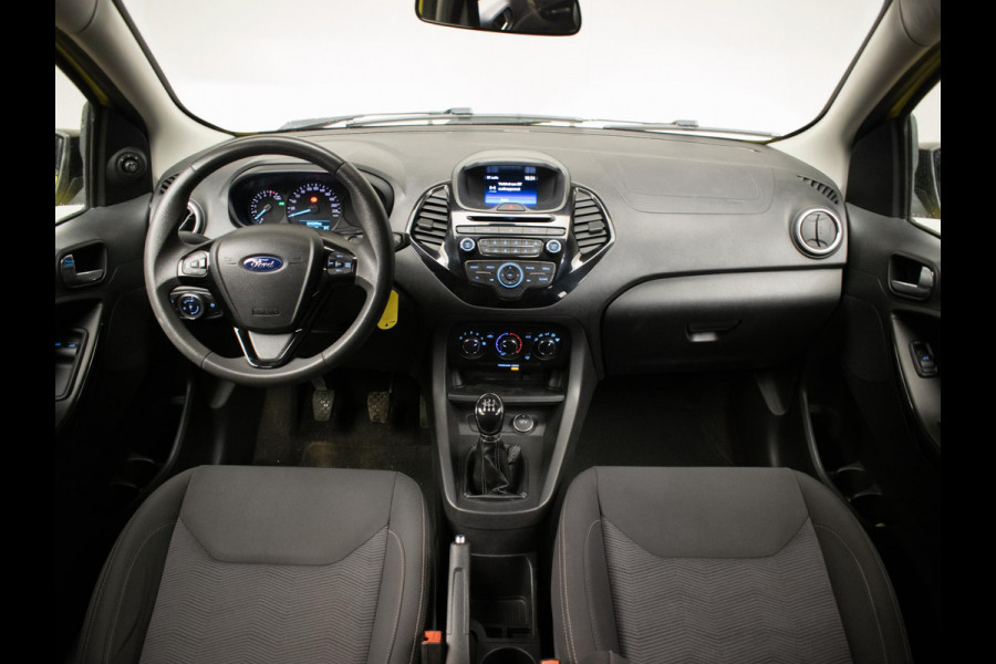 Ford Ka+ 1.2 Sport YELLOW/BLACK EDITION (LED,CRUISE,AIRCO,LM VELGEN,SPORTSTOELEN,GETINT,PDC,NETTESTAAT)