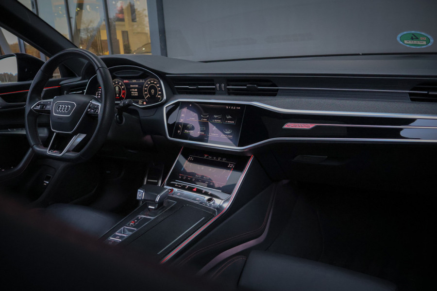 Audi A6 Avant RS 6 TFSI quattro | KERAMISCH | ACHTERASBESTURING | ADAPTIVE CRUISE | 360 CAMERA | TREKHAAK | SFEERVERLICHTING | CARBON IN