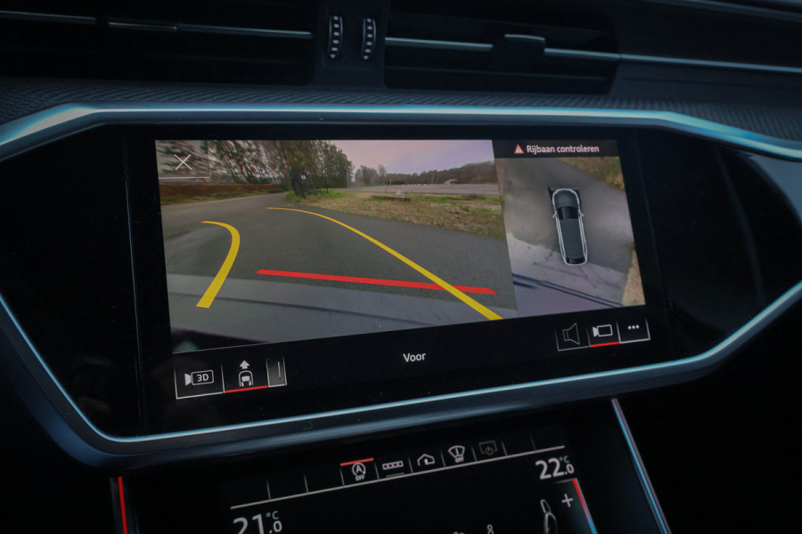 Audi A6 Avant RS 6 TFSI quattro | KERAMISCH | ACHTERASBESTURING | ADAPTIVE CRUISE | 360 CAMERA | TREKHAAK | SFEERVERLICHTING | CARBON IN