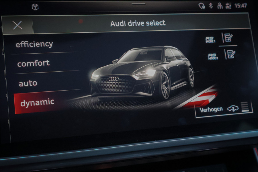 Audi A6 Avant RS 6 TFSI quattro | KERAMISCH | ACHTERASBESTURING | ADAPTIVE CRUISE | 360 CAMERA | TREKHAAK | SFEERVERLICHTING | CARBON IN