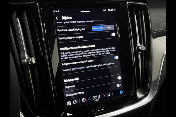 Volvo S60 2.0 T8 AWD Ultimate Dark Massage | Open dak | Bowers & Wilkins | Adapt. cruise | Stoelventilatie /-verwarming | Head-up | *455 PK*