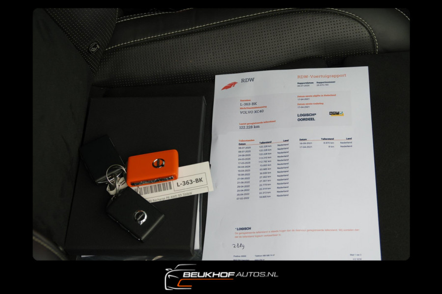 Volvo XC40 Recharge P8 AWD R-Design Lederen stoelen Carplay