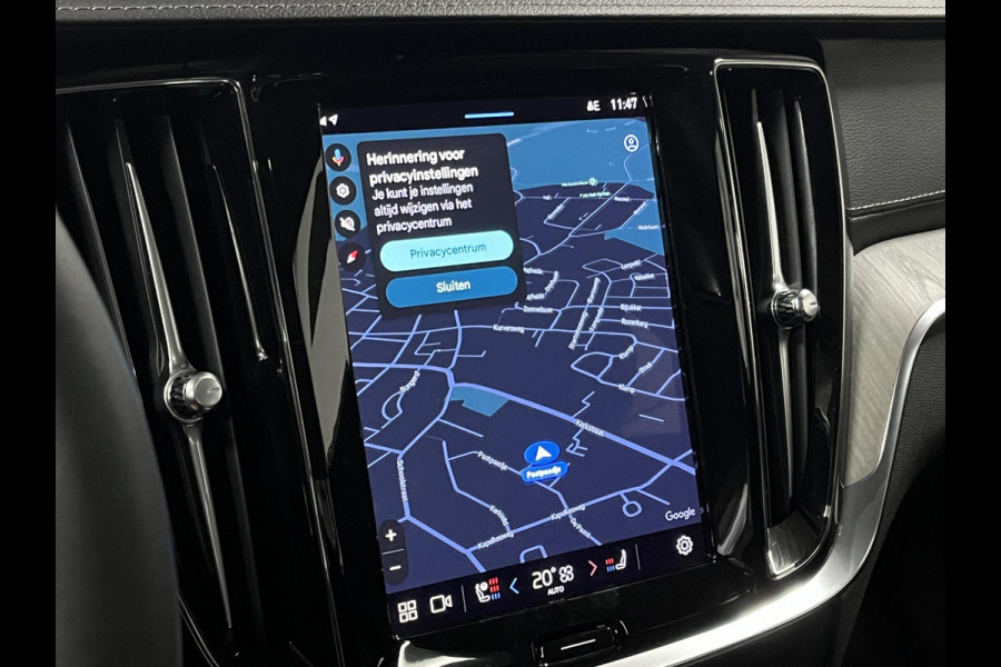 Volvo S60 T8 AWD Ultimate Dark Massage | Open dak | Bowers & Wilkins | Adapt. cruise | Stoelventilatie /-verwarming | Head-up | *455 PK*