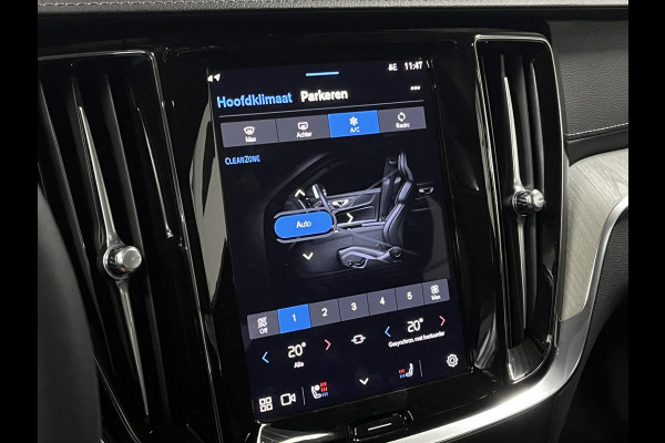 Volvo S60 T8 AWD Ultimate Dark Massage | Open dak | Bowers & Wilkins | Adapt. cruise | Stoelventilatie /-verwarming | Head-up | *455 PK*
