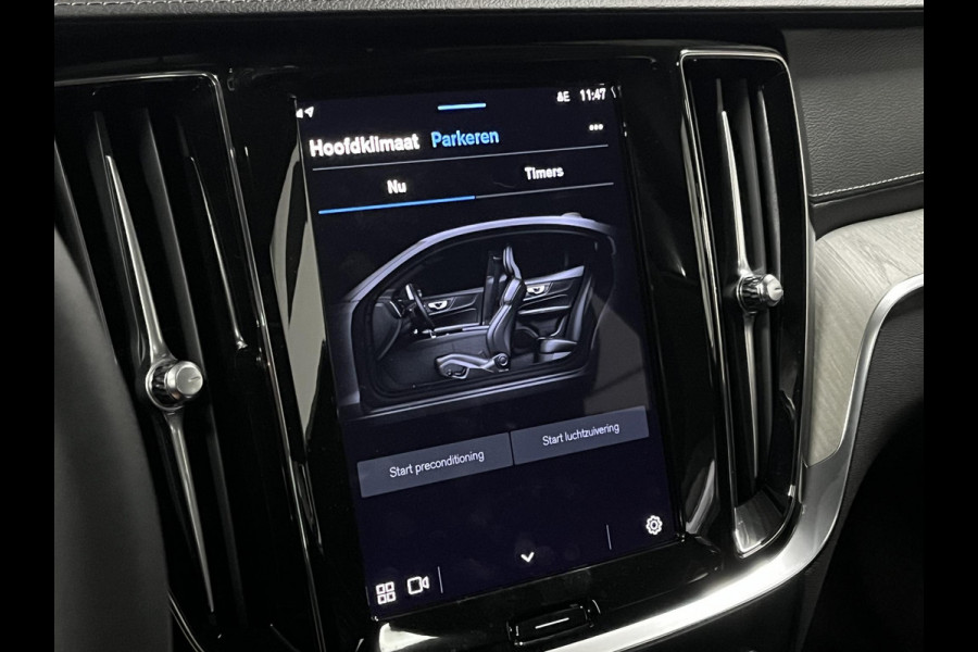 Volvo S60 T8 AWD Ultimate Dark Massage | Open dak | Bowers & Wilkins | Adapt. cruise | Stoelventilatie /-verwarming | Head-up | *455 PK*