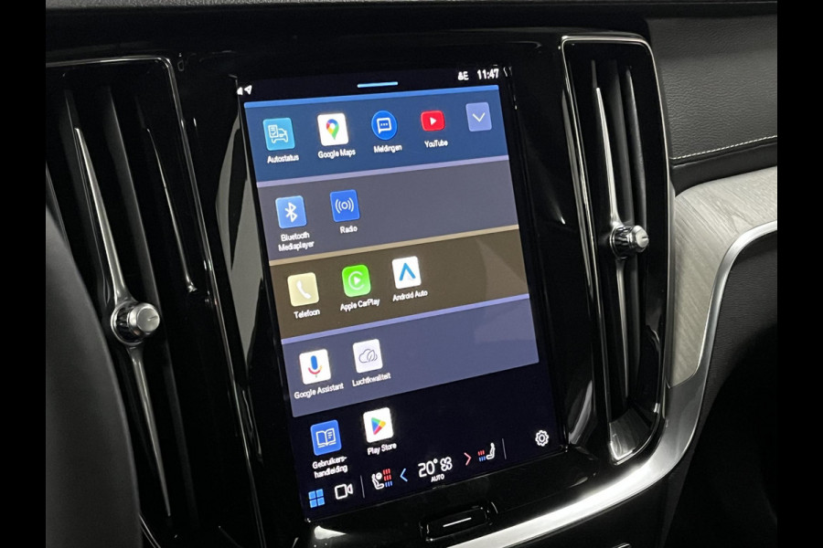 Volvo S60 T8 AWD Ultimate Dark Massage | Open dak | Bowers & Wilkins | Adapt. cruise | Stoelventilatie /-verwarming | Head-up | *455 PK*