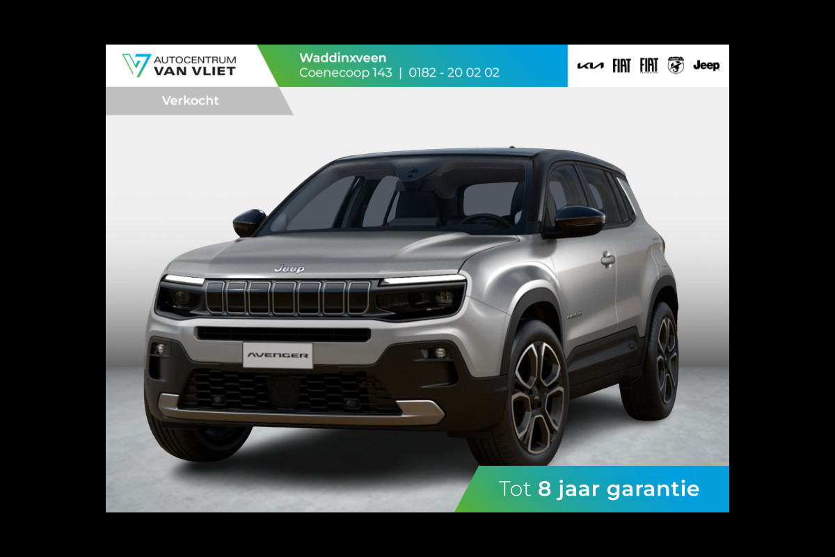 Jeep Avenger 1.2 e-Hybrid Summit | Uit voorraad leverbaar | Winter Pack | Schuif/Kanteldak | Infotaiment&Convenience Pack | Bicolore