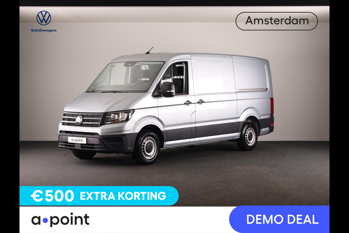 Volkswagen Bedrijfswagens Crafter Trendline L3 2.0 TDI EU6 140 pk GVW 3.0T Zijschuifdeur links en rechts, Camera achter!!