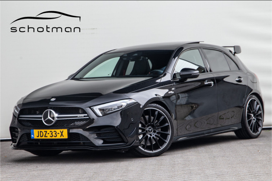 Mercedes-Benz A-Klasse AMG 35 4MATIC Premium Plus, Pano, Performance Seats, Aerodynamica-pack, Nightpack, Vol